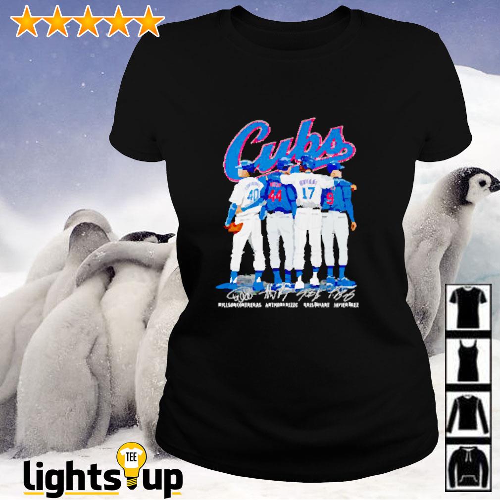 The Cubs Willson Contreras Anthony Rizzo Javier Baez Kris Bryant Abbey Road  signature shirt, hoodie, sweater, long sleeve and tank top