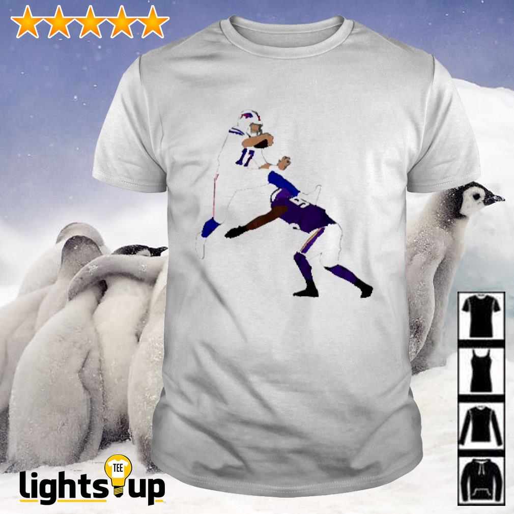 Josh Allen hurdle Buffalo bills NFL T-shirt, hoodie, sweater, long sleeve  and tank top