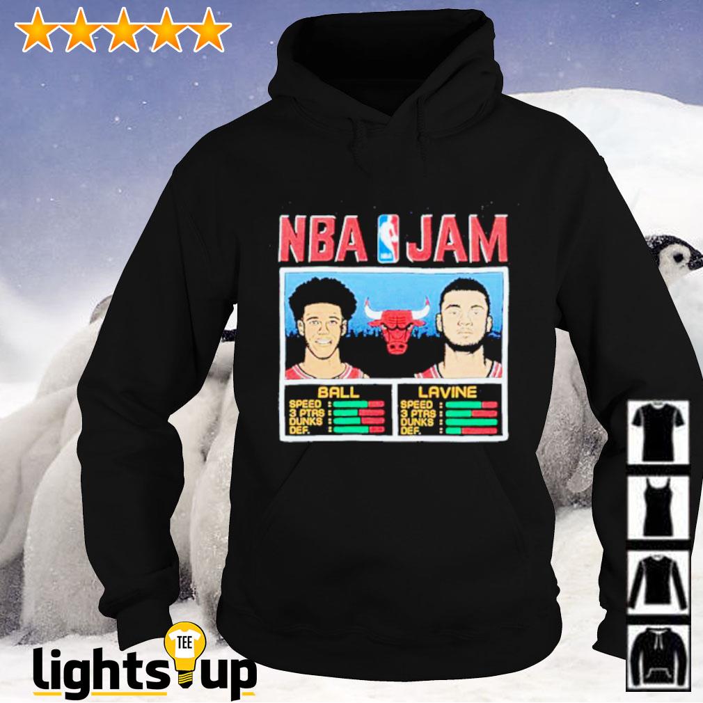 Official NBA Jam Bulls Ball and Lavine Shirt, hoodie, sweater, long sleeve  and tank top