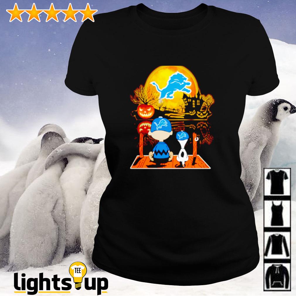 Snoopy Trick Or Treat Halloween Detroit Lions Logo T Shirt, hoodie,  sweater, long sleeve and tank top