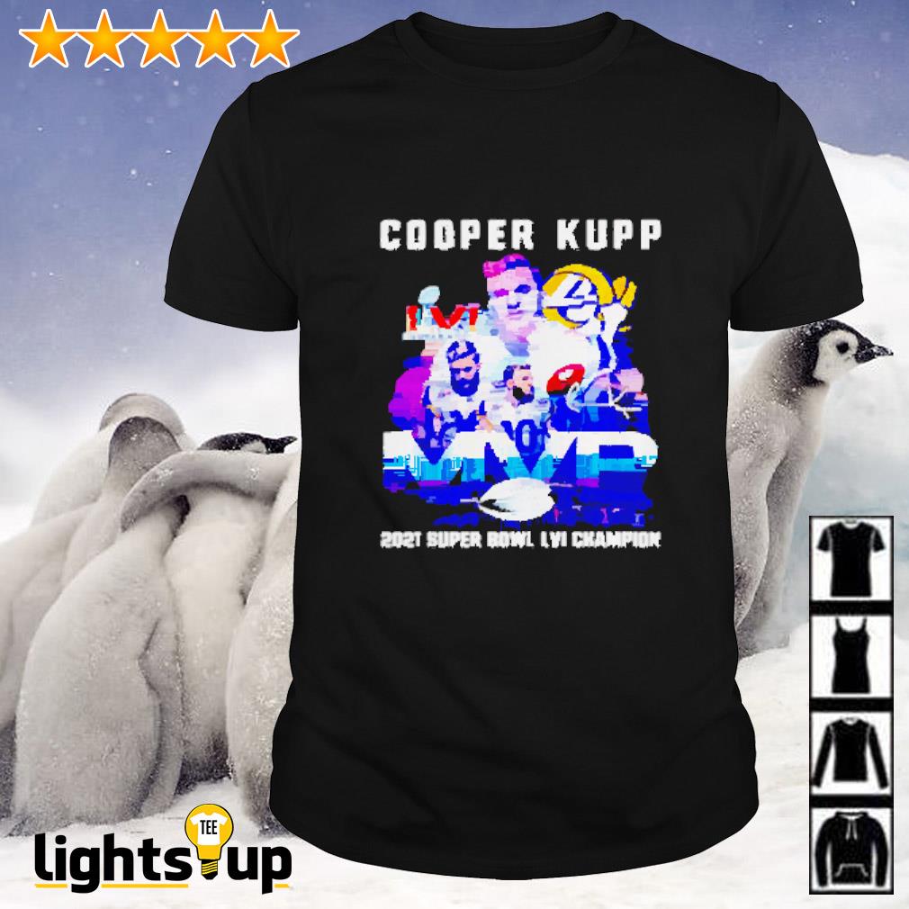 Cooper Kupp Los Angeles Rams MVP 2021 Super Bowl LVI Champion logo shirt,  hoodie, sweater, long sleeve and tank top