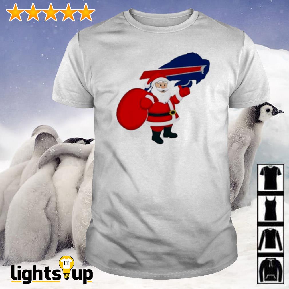 Buffalo Bills Santa Claus Christmas shirt