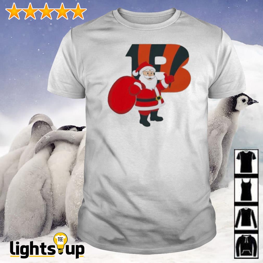 Cincinnati Bengals NFL Santa Claus Christmas shirt