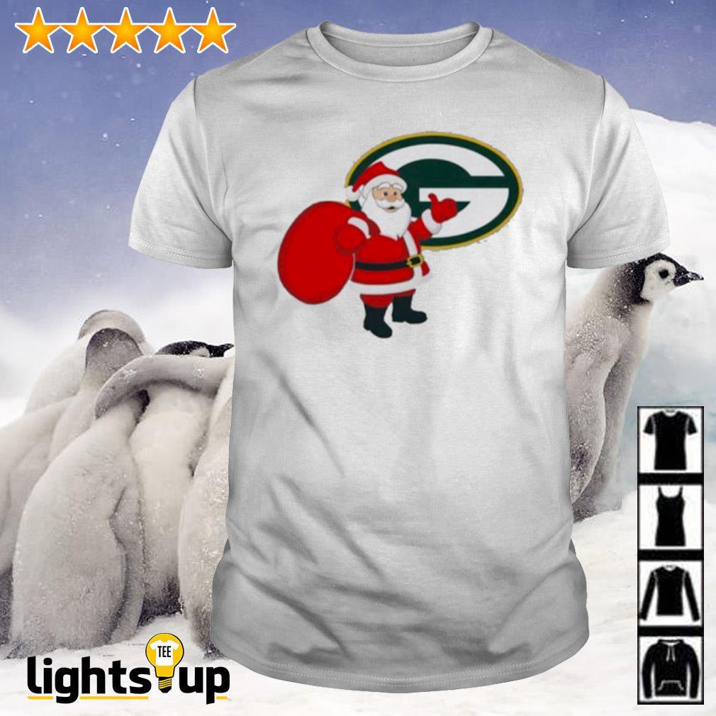 Green Bay Packers NFL Santa Claus Christmas shirt