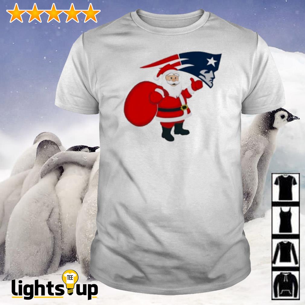 New England Patriots NFL Santa Claus Christmas shirt