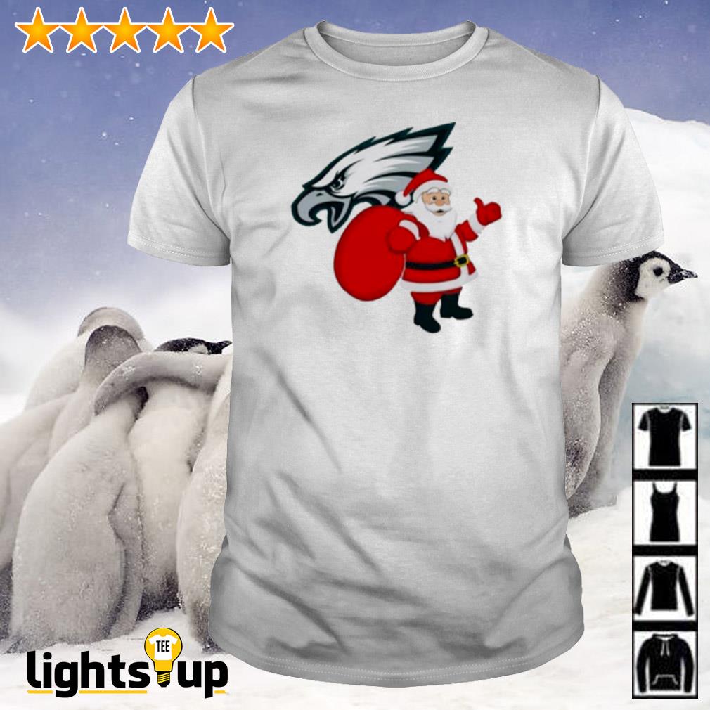 Philadelphia Eagles NFL Santa Claus Christmas shirt