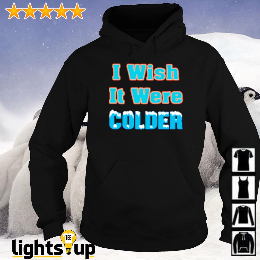 Miami Dolphins 2022 Mike Mcdaniel I wish it were colder shirt