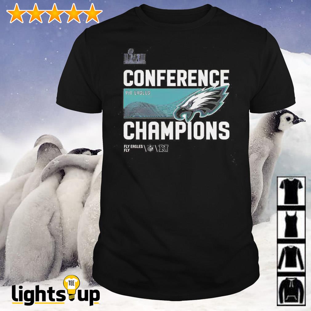 LIVII super bowl Philadelphia eagles conference champions shirt