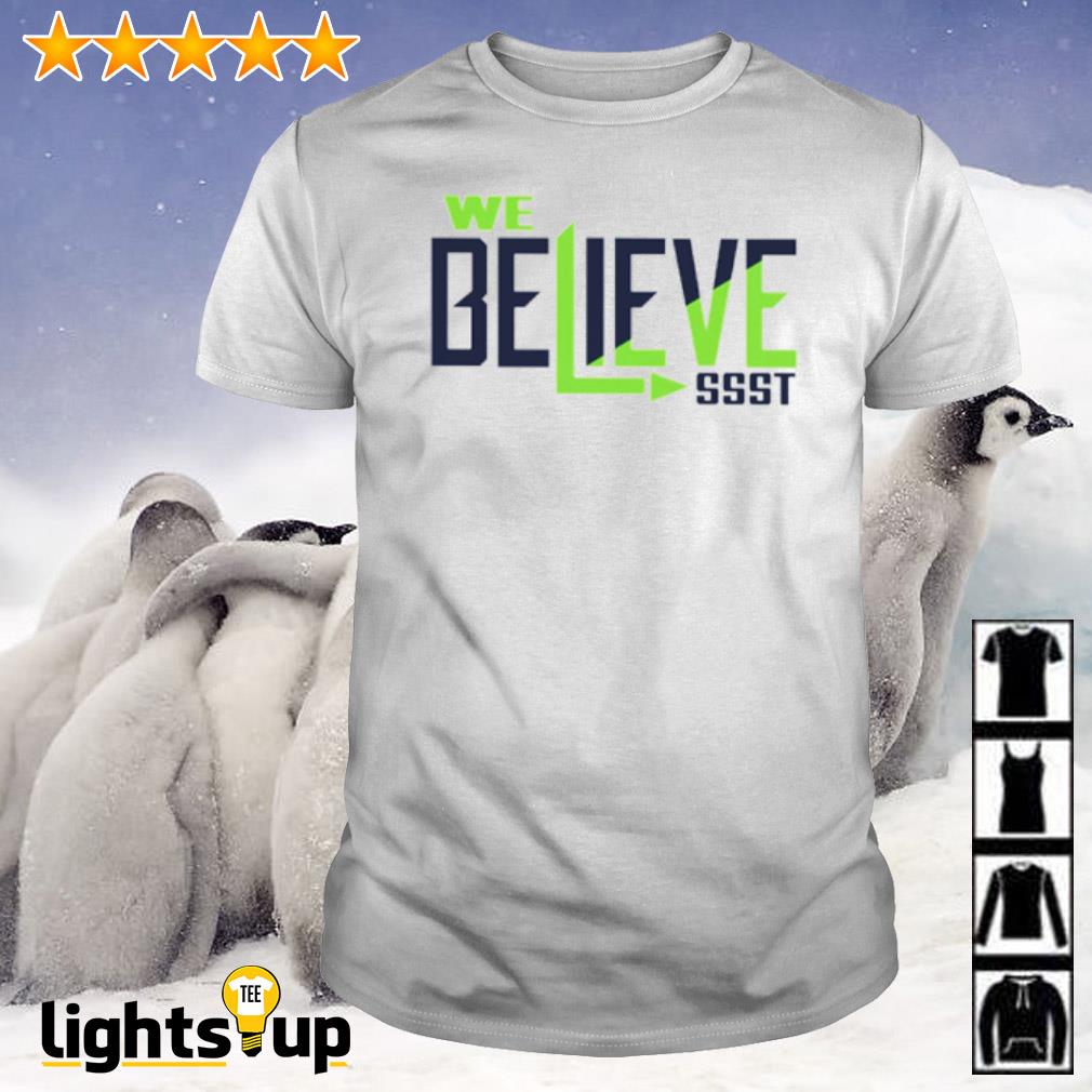 Geno smith 3 we believe ssst shirt, hoodie, sweater, long sleeve and tank  top