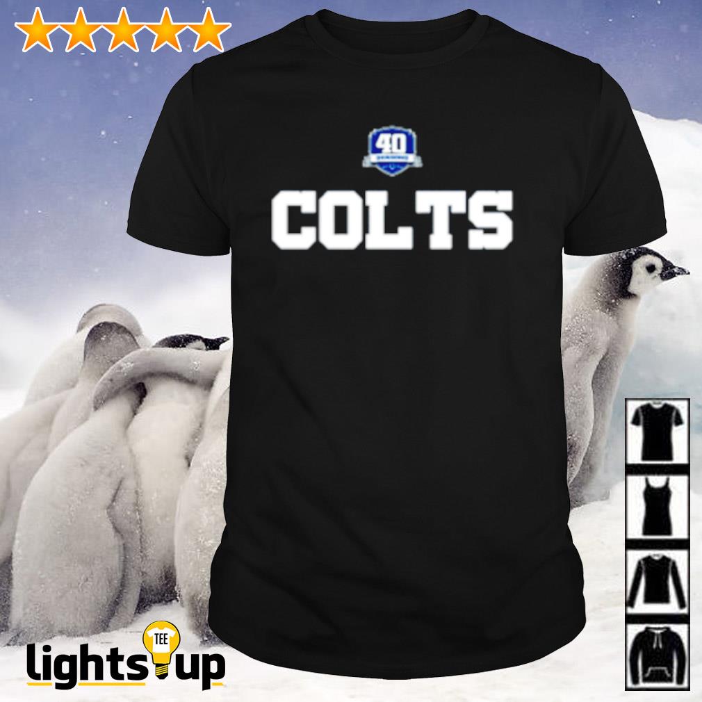 Colts collaborate with Indiana company for 40th anniversary merch