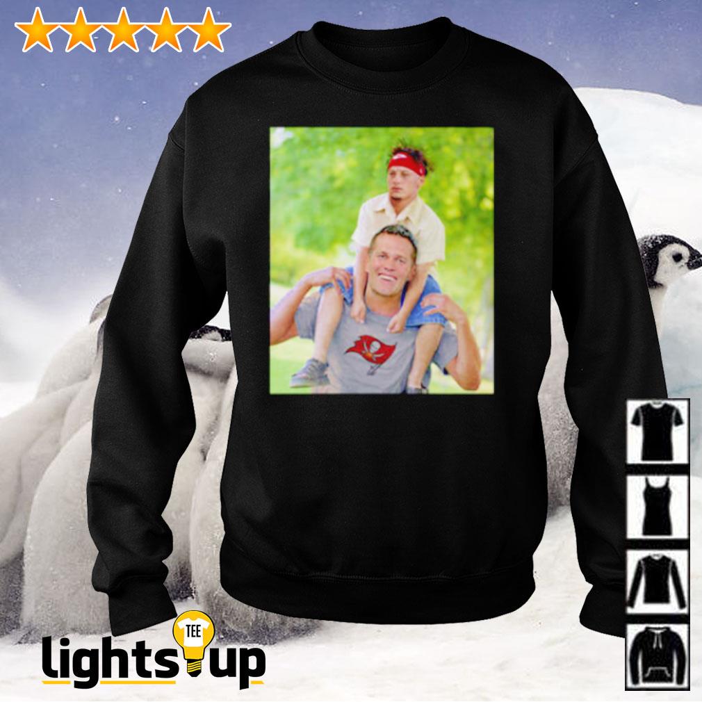 Tom Brady and Patrick Mahomes meme funny Dad and son shirt, hoodie,  sweater, longsleeve and V-neck T-shirt