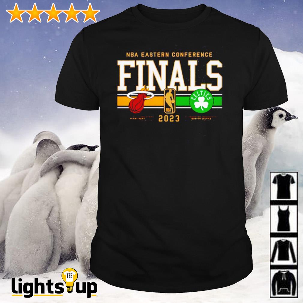 Boston Celtics vs. Miami Heat 2023 NBA Eastern Conference Finals Matchup shirt