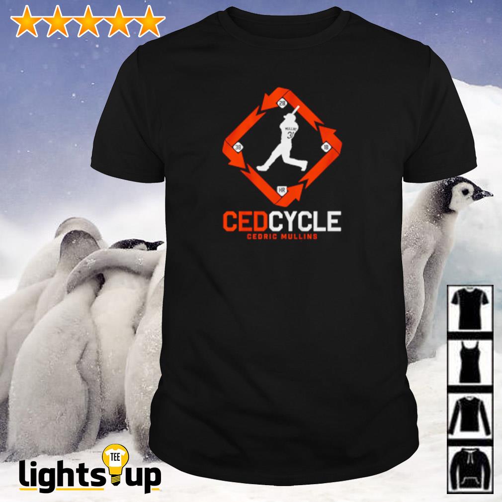 Cedric Mullins Cedcycle Baltimore Orioles shirt