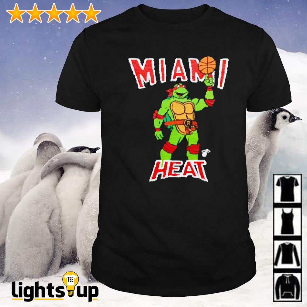 Teenage Mutant Ninja Turtles Miami Heat shirt