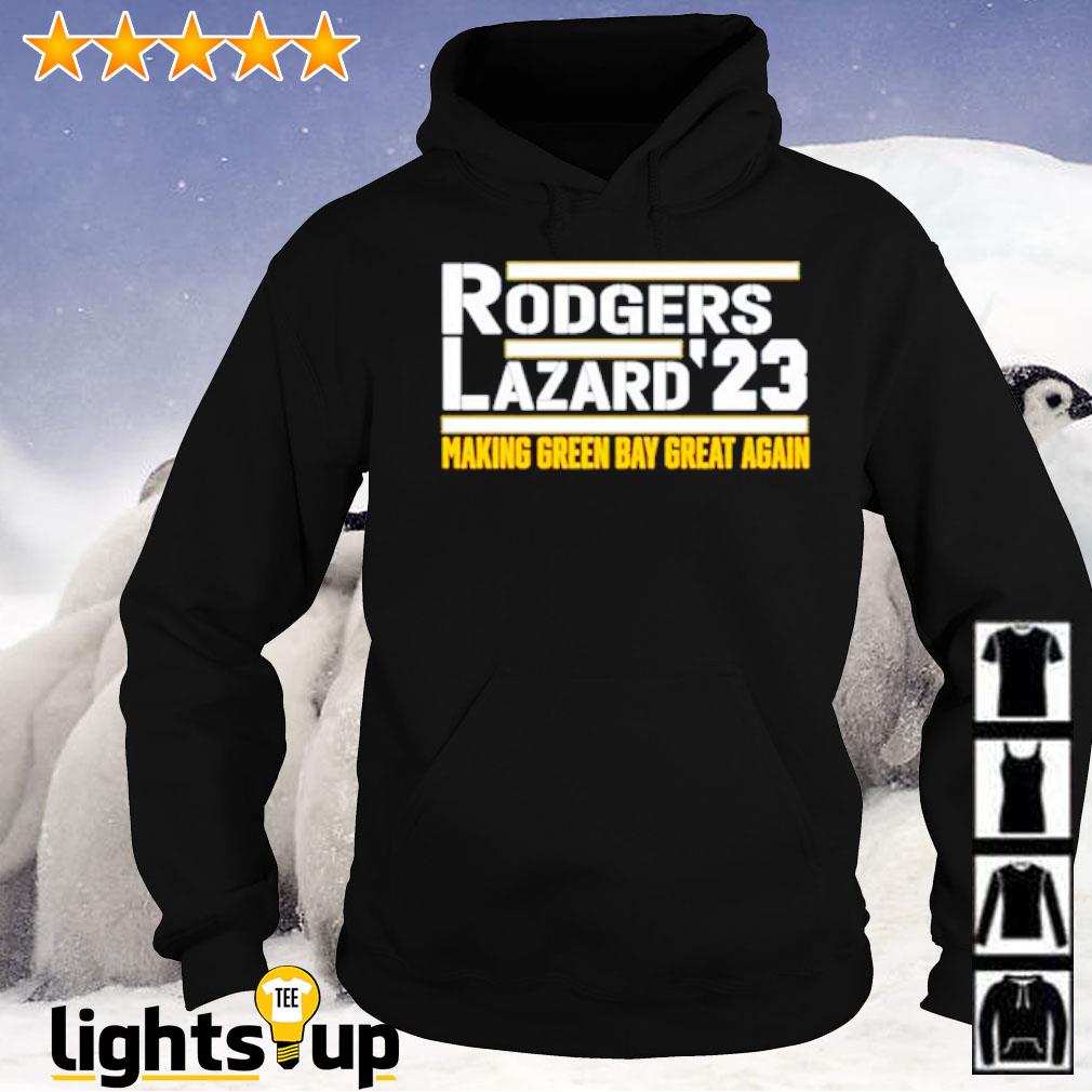 Aaron Rodgers Allen Lazard 2023 Making Green Bay Great Again Shirt, hoodie,  sweater, long sleeve and tank top