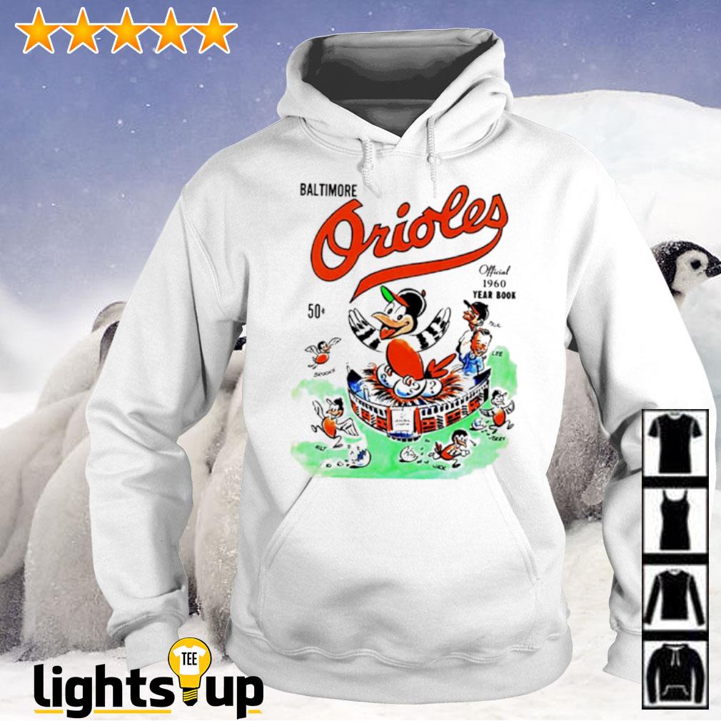 Baltimore Orioles 1960 Yearbook Long Sleeve T-Shirt by Big 88