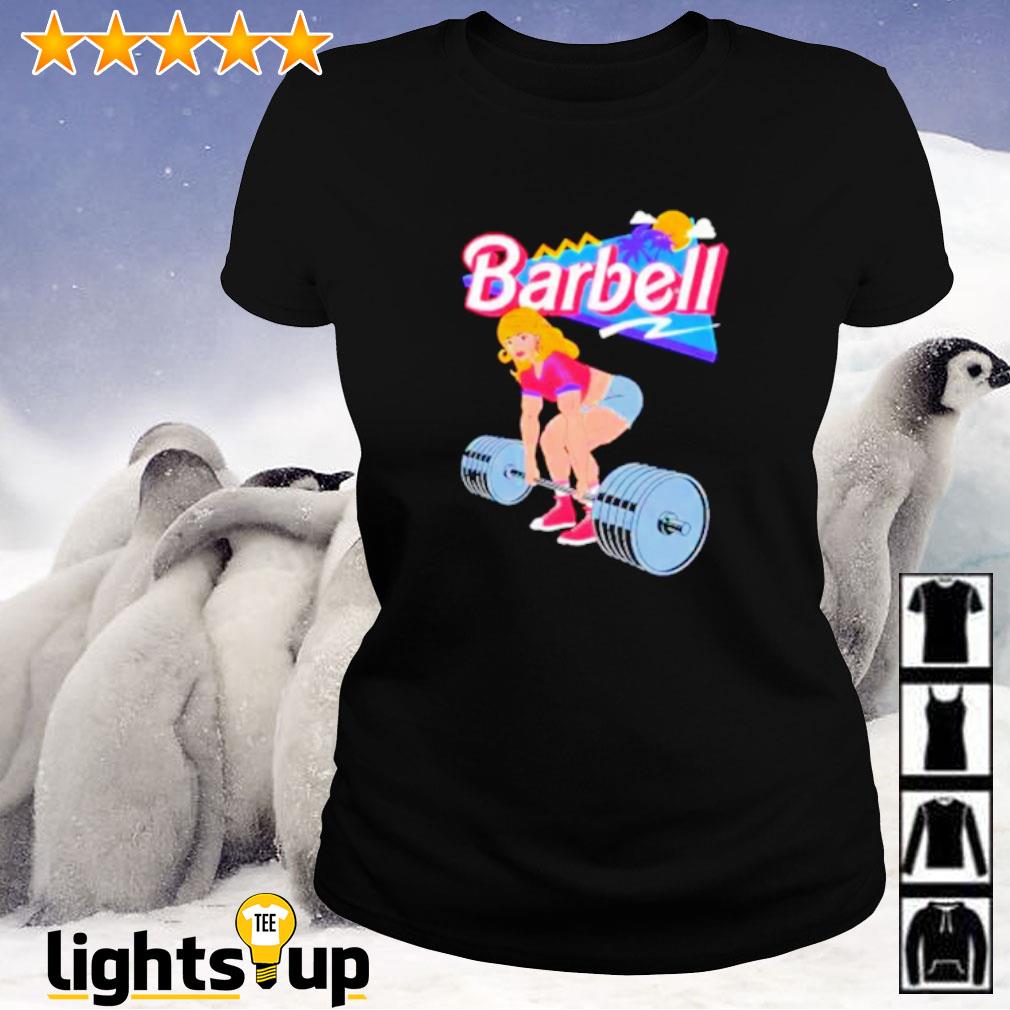 Barbie Lifting Barbell Shirt, hoodie, sweater, long sleeve and tank top