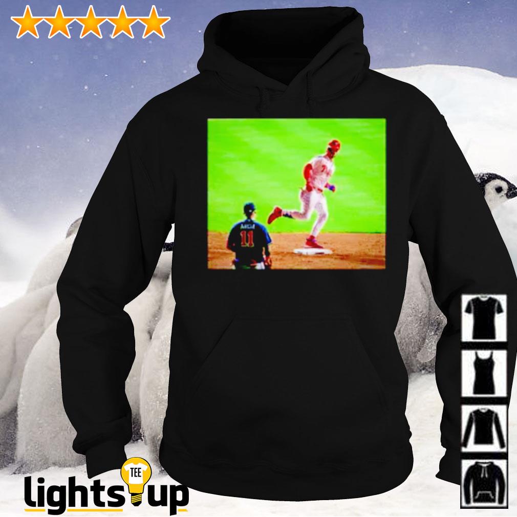 Official Bryce Harper Look Back Orlando Arcia Shirt, hoodie