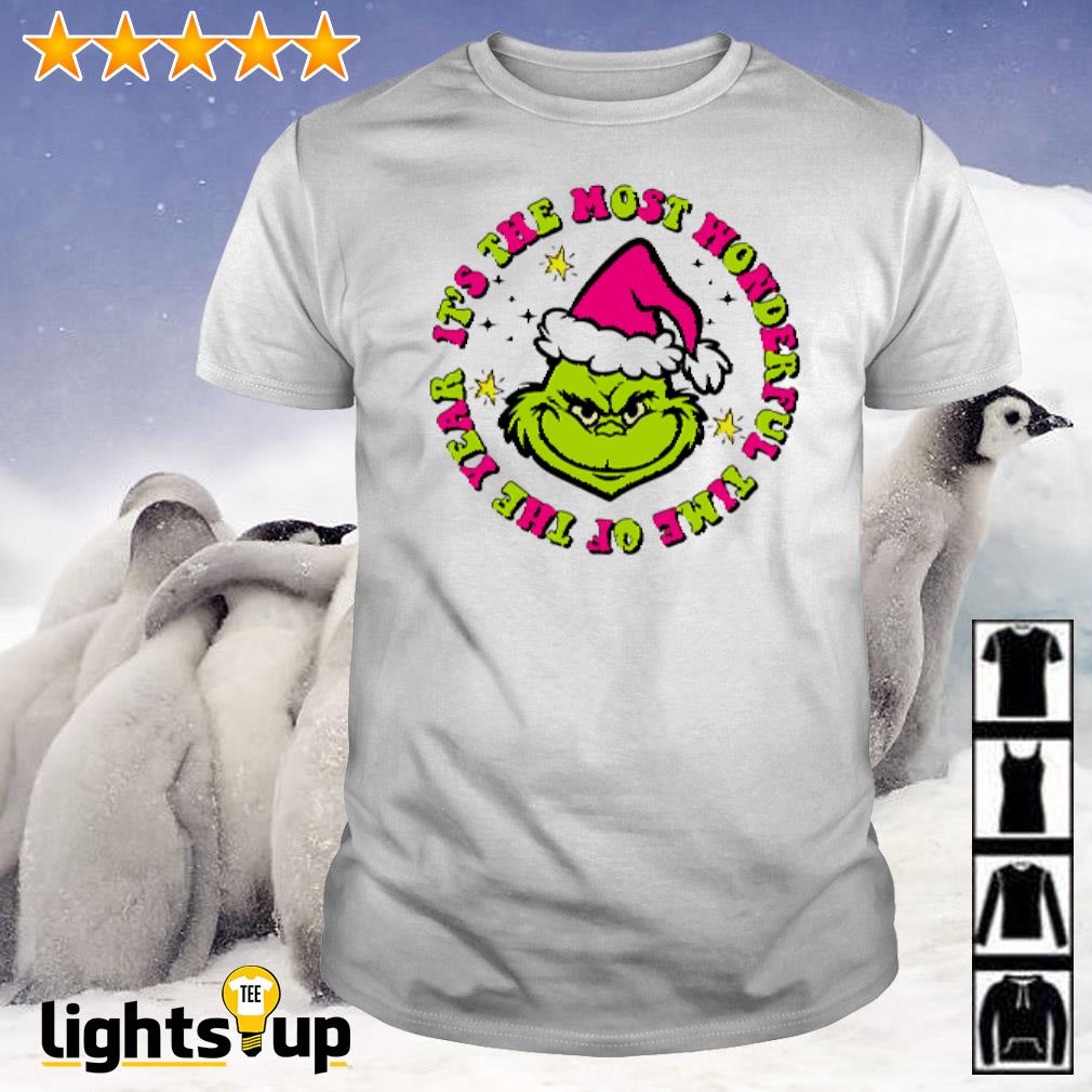 Grinch it's the most wonderful time of the year shirt
